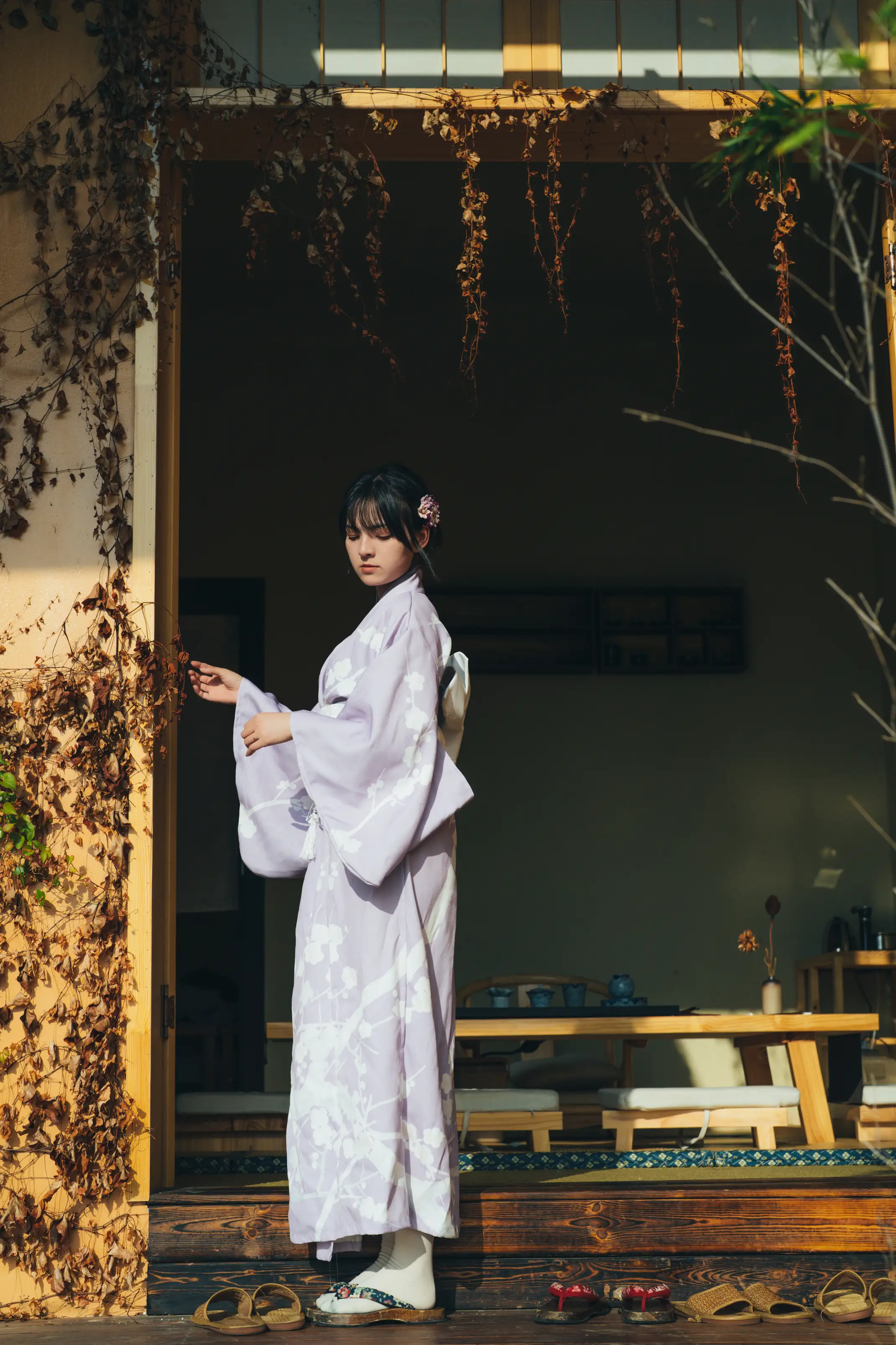 [YITUYU] 2022.02.09 Vol.772 – Japanese style story, photo of a girl in a Japanese garden dudu#[56P]-2