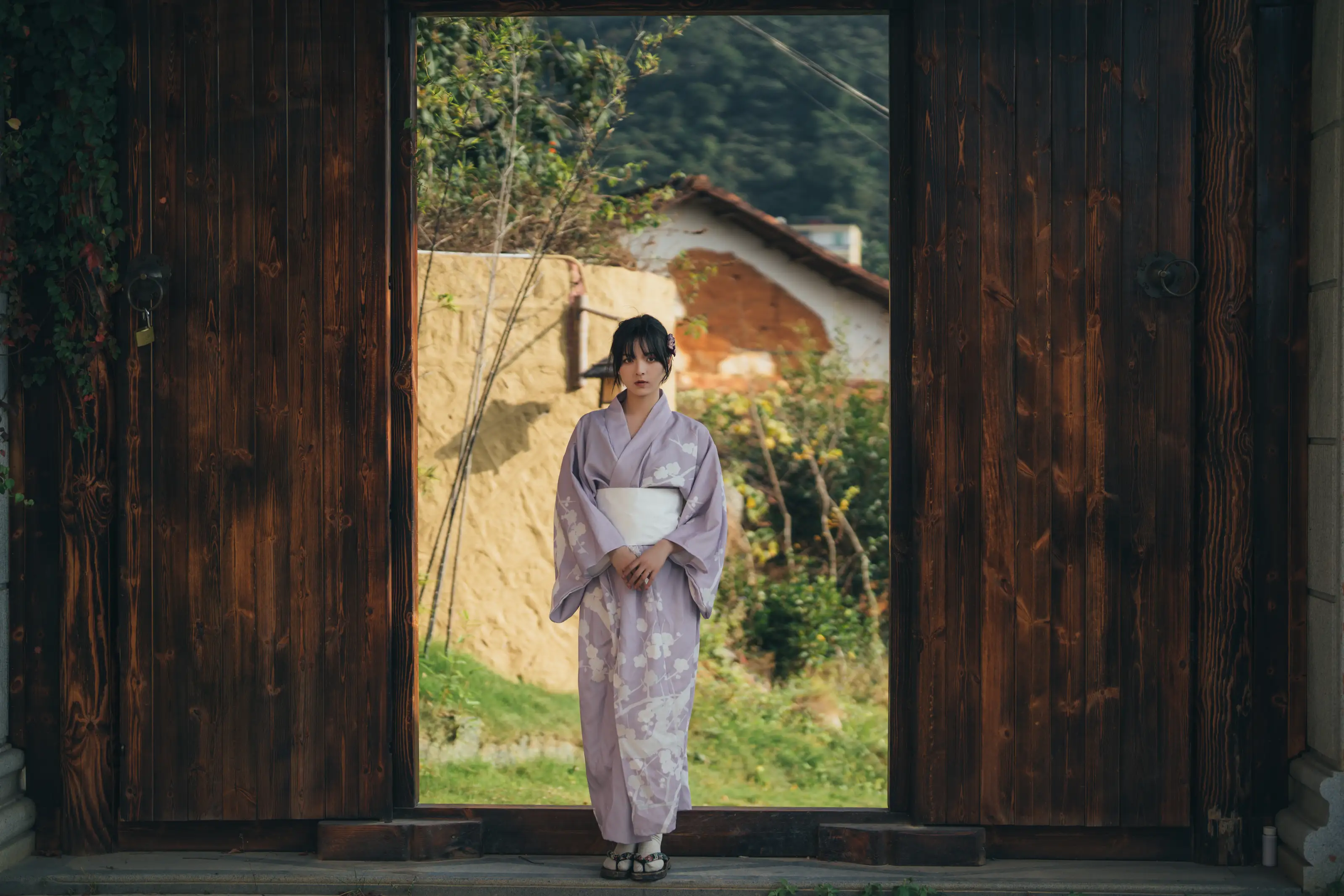 [YITUYU] 2022.02.09 Vol.772 – Japanese style story, photo of a girl in a Japanese garden dudu#[56P]-6