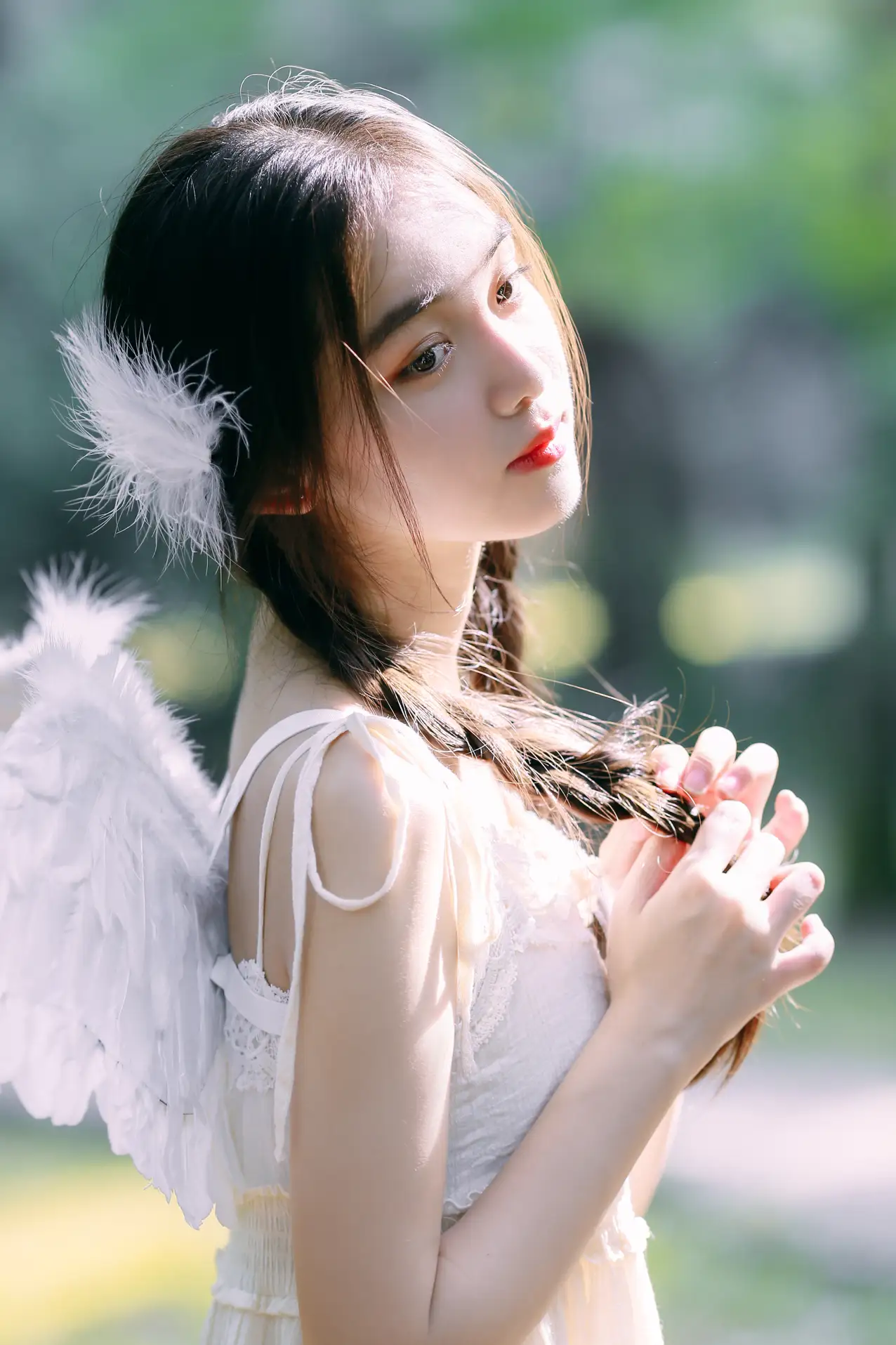 [YITUYU] 2022.01.08 Vol.609 – Girl waving wings Bang Bang Orange#[25P]-8