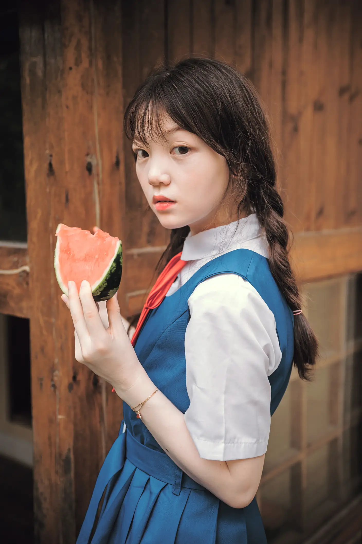 [YITUYU] 2022.08.28 Vol.1815 – Summer with watermelon Nai Xiaobai is a goldfish#[29P]-6