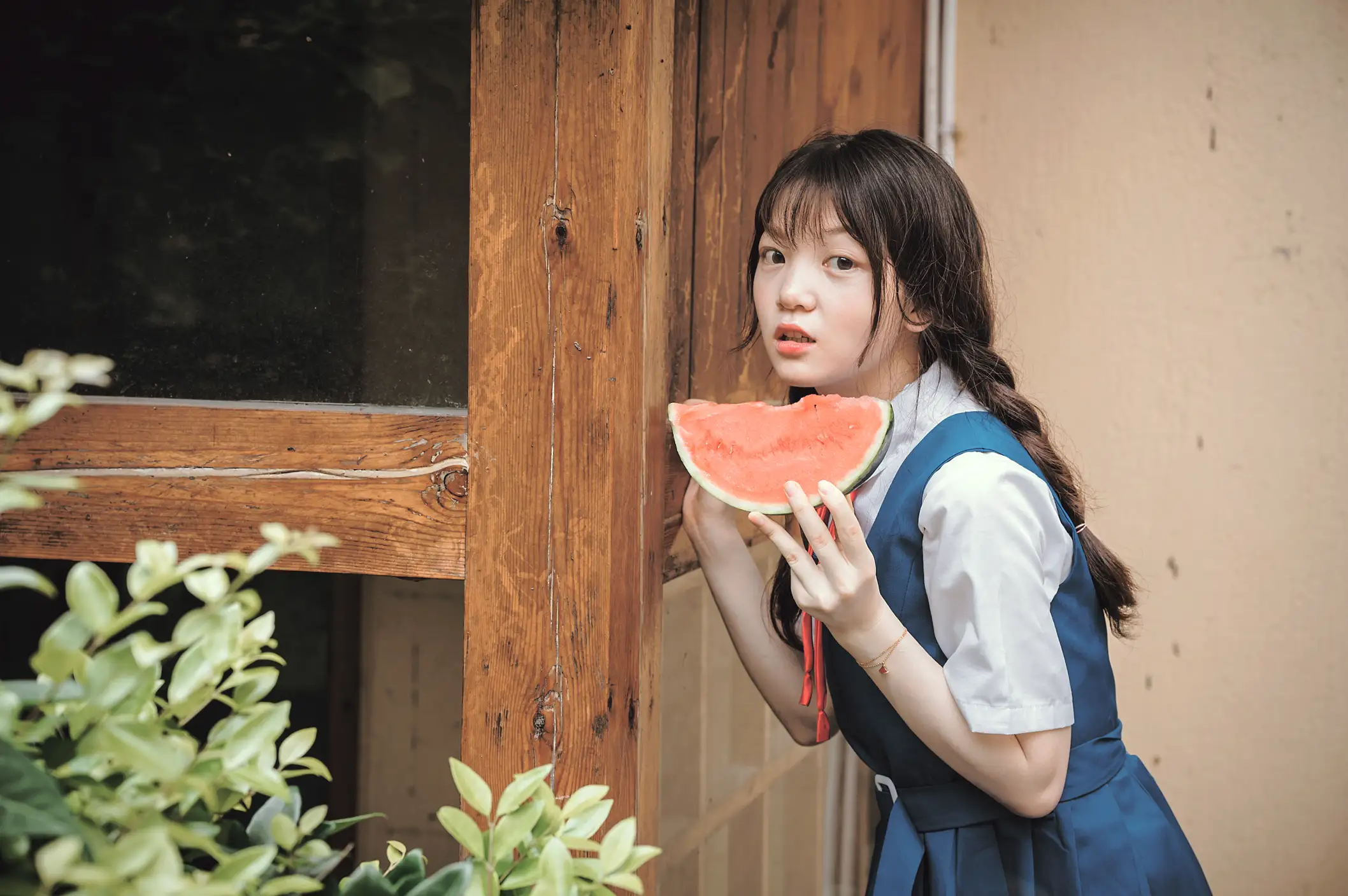 [YITUYU] 2022.08.28 Vol.1815 – Summer with watermelon Nai Xiaobai is a goldfish#[29P]-7