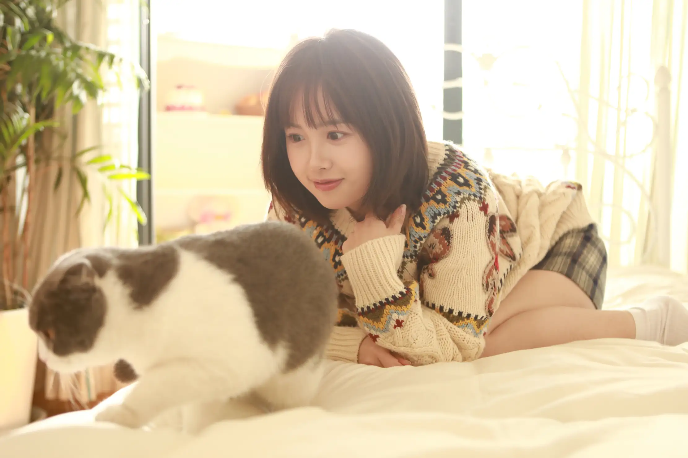 [YITUYU] 2022.05.30 Vol.1032 – She and her cat Dayuan Meng Er#[34P]-2