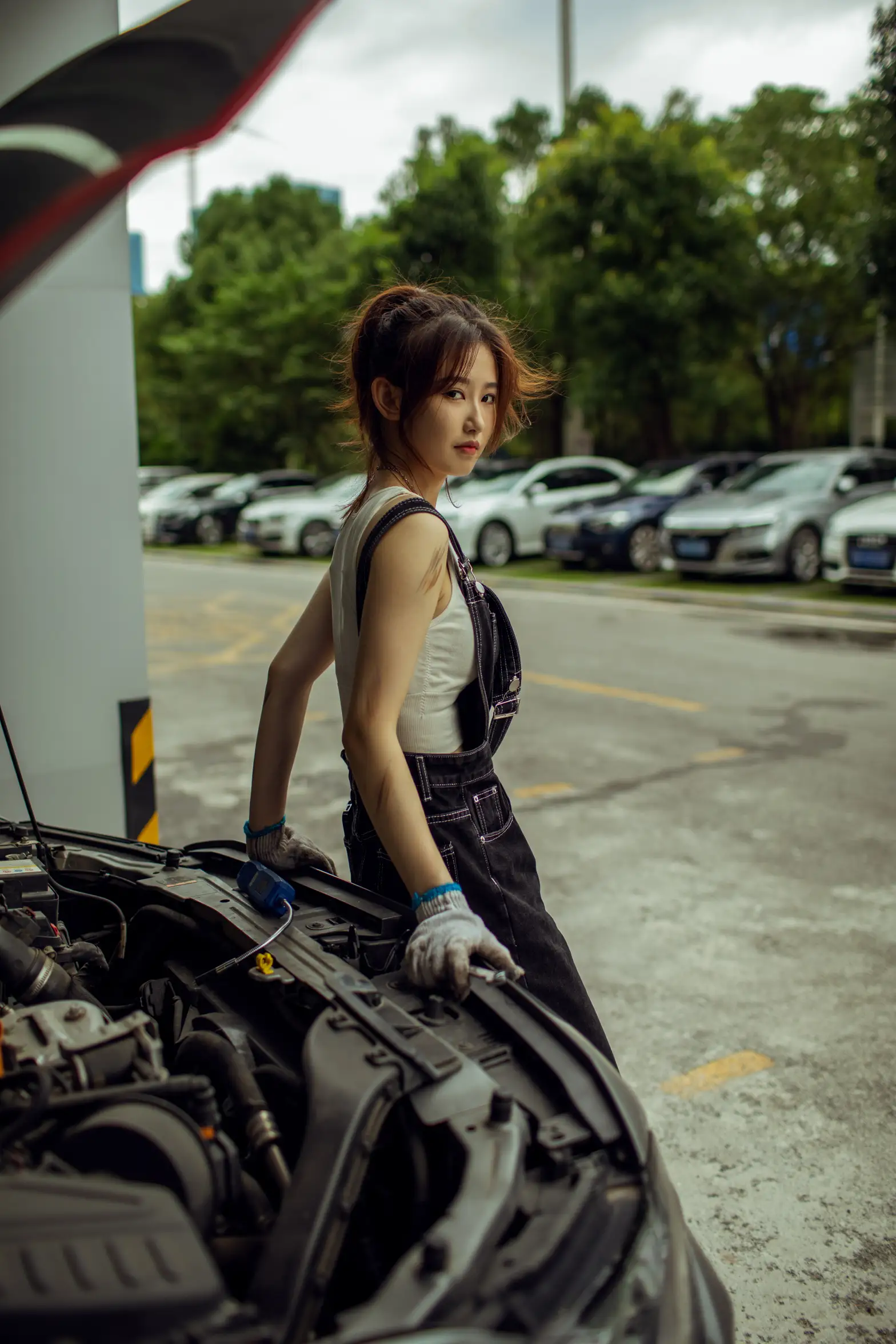 [YITUYU] 2022.07.27 Vol.1555 – Female Car Repair Master Pepe#[23P]-5