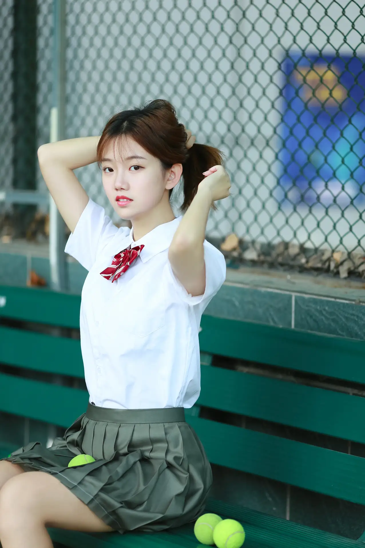 [YITUYU] 2022.01.05 Vol.593 – Green Good Mood Xu Xu Qingxin#[28P]-2